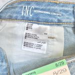 Pearl Accent Denim Shorts 8/29 Blue Photo 2