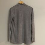 Merrell  Womens black-white Indira snap button placket long sleeve top size L Photo 7