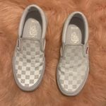 Vans Checkered White Slip-Ons Photo 0