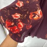 Hint of Mint Floral Chiffon Flare Sleeve Dress Photo 6