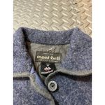Vintage Montbell Womens Jacket Coat Wool Japan Size‎ Medium Button Front Blue Size L Photo 2