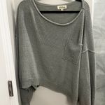 Boutique Oversized Knit Sweater Green Size M Photo 0