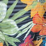 Multiples  Colorful Floral Textured 3/4 Sleeve Round Neck Pullover Blouse Size M Photo 3