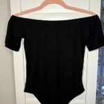 Pretty Little Thing  Off the shoulder body suit in black size XS Photo 2