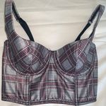 Victoria's Secret Victoria’s Secret Plaid Corset Top 34B Photo 4