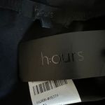 H:ours  Black Crop Sweatshirt MEDIUM Tie Waist Top Long Sleeve Revolve $110 NEW Photo 8