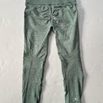 Gymshark  Vital Boost Leggings Small Jade Marl Seamless Ribbed High Waist Pocket Photo 1