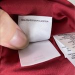 Rachel Roy Anja Red Tiger Print Ruched Midi Dress Size 12 Photo 7