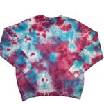 Aviator Nation Aviator‎ Nation Tie Dye Sweatshirt & Sweatpants Set Womens M Pink Blue Comfort Photo 8