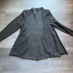 Eileen Fisher (NWT) Fine Linen Sparkle Gold Knit Open Cardigan Size PL Photo 9