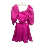 Alexis Bertana Mini Dress in Magenta Size Medium Photo 9