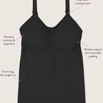 Kindred Bravely Simply Sublime Maternity & Nursing Tank Black Size Medium Photo 1