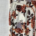 Element Floral Jogger Pants Women’s Size S Boho Lounge Lightweight Brown Photo 2