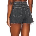 Good American NWT  Good 90s short dark gray black raw hem size 15 plus Photo 3