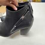 Torrid Black Leather Ankle Boots Womens 8.5W Booties Fall Casual Classic Photo 7