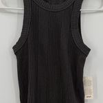 Aerie  gray ribbed tank top xs nwt Photo 0