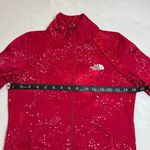 The North Face Mock Neck Full Zip Jacket Size X-Small Lightweight Spotted Print Photo 8