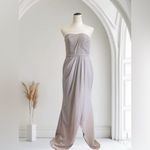 Kleinfeld Chiffon Bridesmaid dress CAPUCCINO Tan Size 2 Photo 1