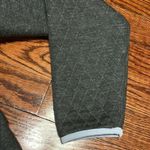 Marine layer  Quilted Reversible Gray Blue 1/4 Crewneck Photo 1