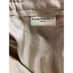 Amanda Smith  Womens 16W Pencil Career Skirt Neutral Beige Tweed Professional New Photo 5