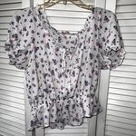 Ultra Flirt Floral Top Photo 0