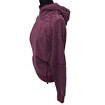 Lululemon Hoodie size 2 & Roam Pullover Side Zip Sweatshirt Heathered Rust Berry Photo 4