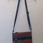 Stone & Co brown faux leather casual crossbody handbag Photo 0