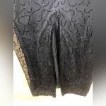 Laurence Kazar VTG  Black Beaded Sequin Design Silk Dress S Photo 13
