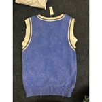 Anthropologie Pilcro Sporty Sleeveless
Twofer Sweater Size Small Blue Photo 4