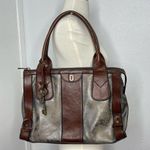 Fossil Vintage Reissue Leather Satchel Purse - Key details Photo 0