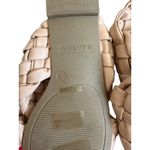 Bamboo  Beige Woven Braided Slide Sandals Size 6.5 NEW NWOB Photo 5