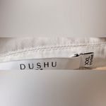 Dushu Mock Two-Piece Short-Sleeve A-Line Dress Pearl Jewel Button Photo 7