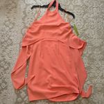 Gianni Bini  Halter Salmon Peach Dress Photo 1