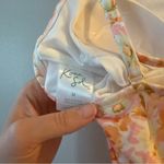 Kona Sol  NWOT Floral Asymmetrical Neckline One Piece Bikini Size Medium Photo 4