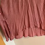 Free People Mauve Flowy Long Sleeve Top Photo 4