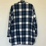Banana Republic Womens Heavy Flannel Shirt Jacket Shacket Oversized Plaid XL Photo 1