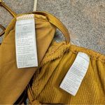 Good American NEW Always Fits Crinkle Bikini Set Swimsuit Bottoms Bronze Brown Photo 3