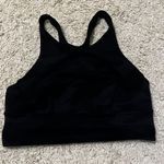 Lululemon Black Camo Wunder Train Long Line Bra Size 8 Photo 2
