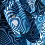 United Colors Of Benetton 90s VTG Benetton Retro Button Up Top, S Photo 3