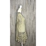 ZARA  Women's‎ Mesh Asymmetrical Dress Size Medium Multicolor Party Cocktail Photo 2