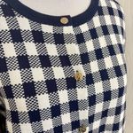 Draper James  Gingham Cardigan Photo 2