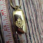 Liz Claiborne Vintage Rectangle Crest Logo Pendant Photo 15