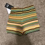 EGO  mid rise micro knit shorts‎ NWT SMALL Photo 5