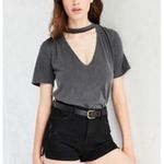 Urban Outfitters Gray Truly Madly Deeply cut out tee Size XS Photo 1