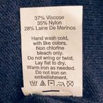 J.Crew  Red Sequin Heart Navy Charley Sweater. Photo 4