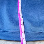 Vintage Embroidered Sweatshirt Womens Small Blue‎ Teacher Apples Crew Neck Blue Photo 7