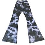 Topshop  pant petite Lighting Tie Dye Bell Bottom Leggings Size 2 Photo 0