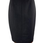 Worthington Women's Black High Waisted Zipper Knee Length Pencil Skirt Size 6P Photo 0
