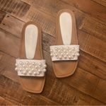 Stuart Weitzman ‎ Goldie Embellished Slide Sandals Photo 1
