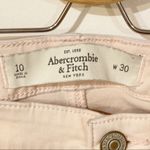 Abercrombie & Fitch  Size 10 Light Pink Skinny Cotton‎ Jean Photo 2